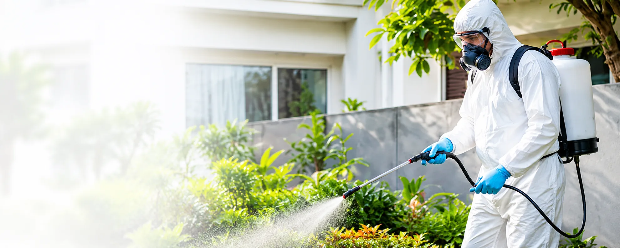 Professional Outdoor Disinfection Spraying